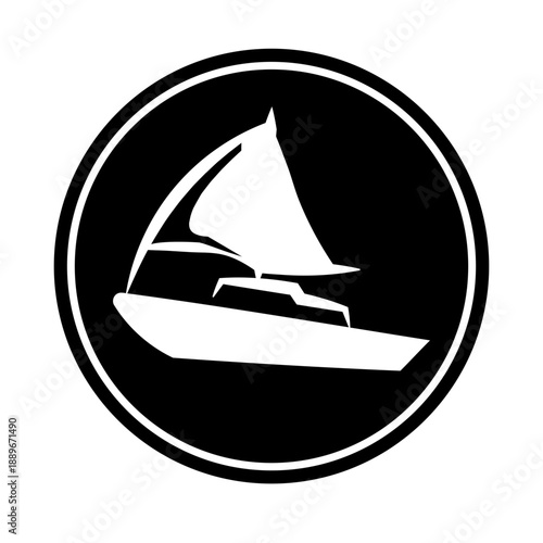 Icon feel with summer time and white background