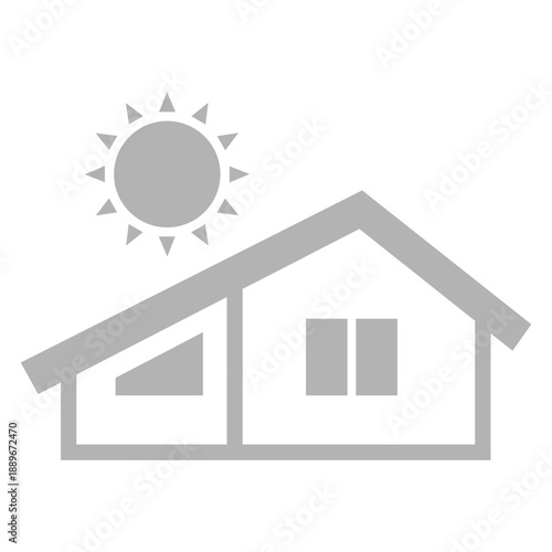 Sunny House Icon