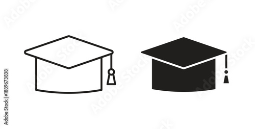 Education icon element for design projects