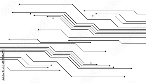 abstract circuit board element