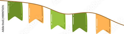 St. Patrick's Day Flag Decoration 