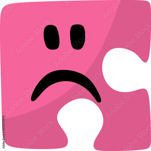 Toy Puzzle Character Illustration