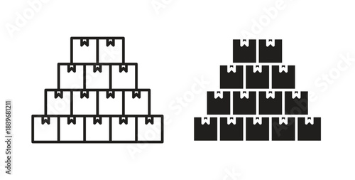Inventory icon element for design projects