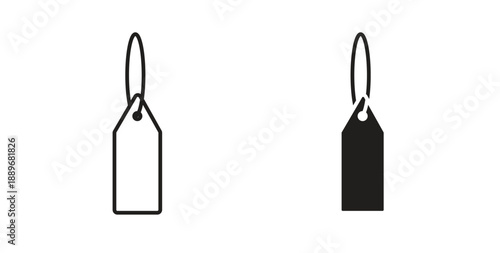 Label icon element for design projects