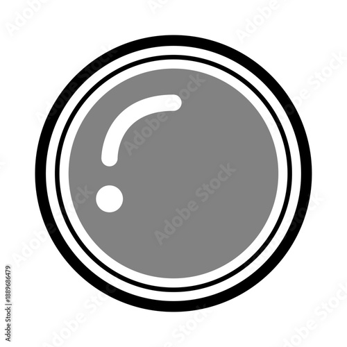 シンプルなジャータイプのリップグロスアイコン