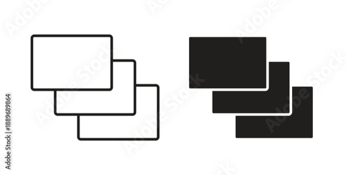 Pop up icon element for design projects