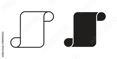 Scroll icon element for design projects