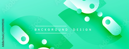 Abstract fluid shapes, vibrant turquoise gradients. Modern design elements create dynamic visual texture. Minimalist style, clean composition.