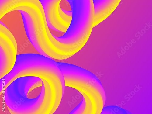 Dynamic three dimensional fluid swirl background delivering modern abstract motion depth and energy for creative branding posters presentations and digital visuals
