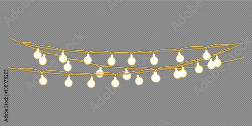 Warm garland twinkle with gentle neon sparkle shapes creating cozy festive visual mood for celebrations nightlife decorations and atmospheric design backgrounds
