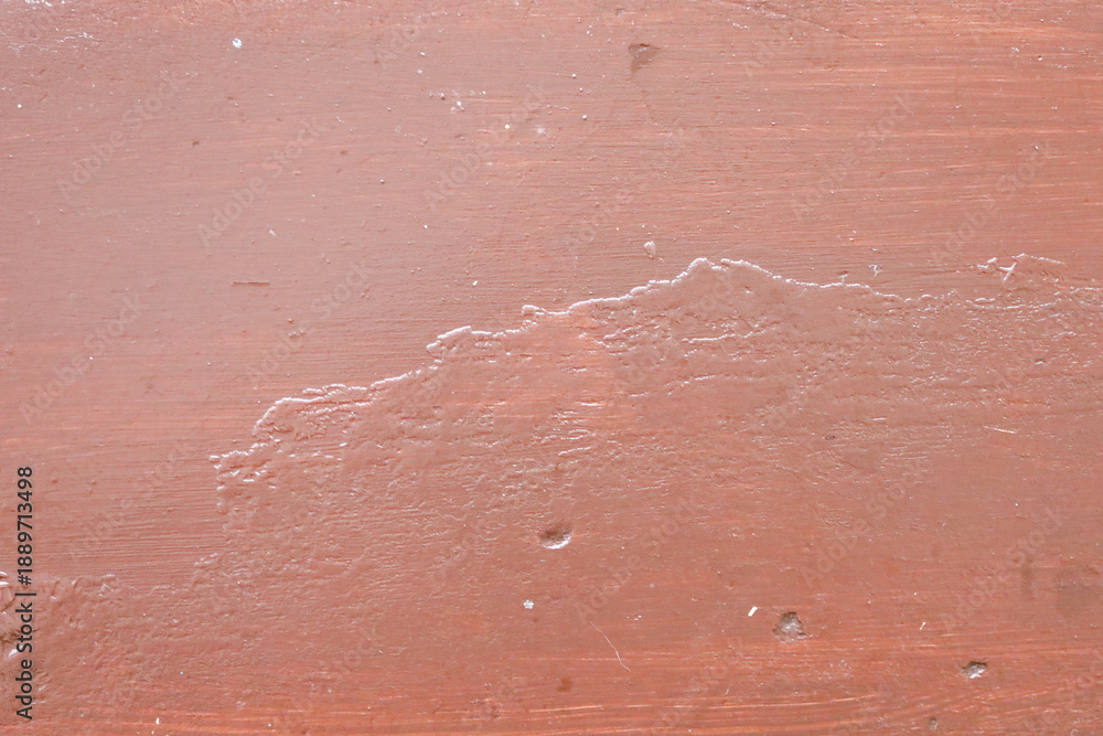 Fototapeta premium Mirukser presents a serene wooden surface marked by natures gentle touch and times subtle artistry