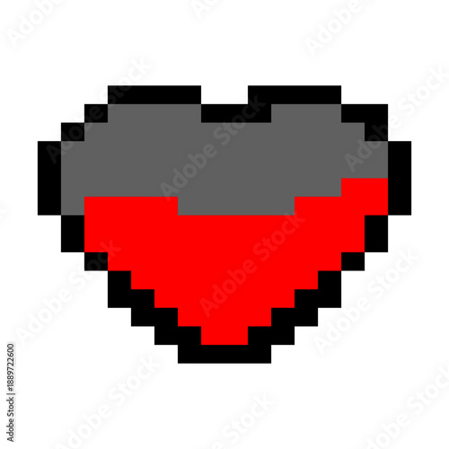 Pixel Heart Icon