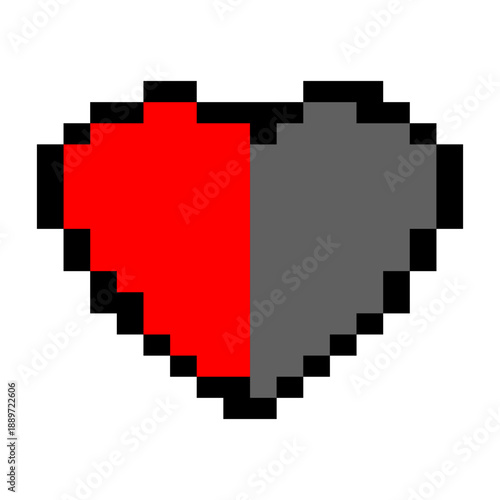 Pixel Heart Icon