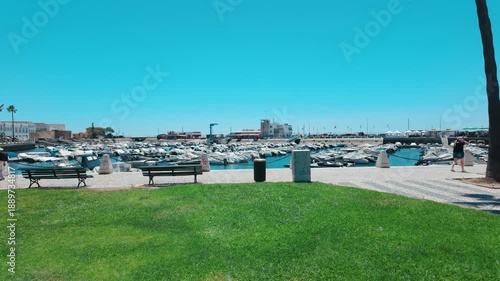 Faro Town in Algarve, Portugal