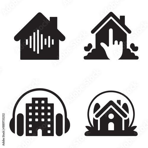 Quiet home modern calm silhouette for balanced daily life