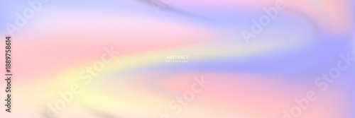 Color gradient abstract background. Blue, pink and yellow gradation vector texture. Pastel color blur abstract background. Vector illustration eps10