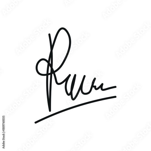 Handwritten Signature