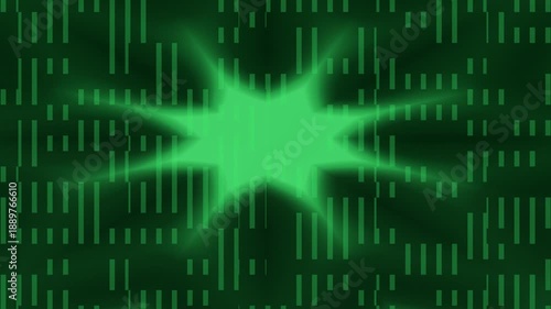 Creating Abstract Green Pattern with Vertical Lines and Gradient Background