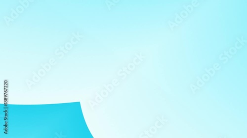 Abstract Blue and White Gradient Background with Curved Lines Minimal