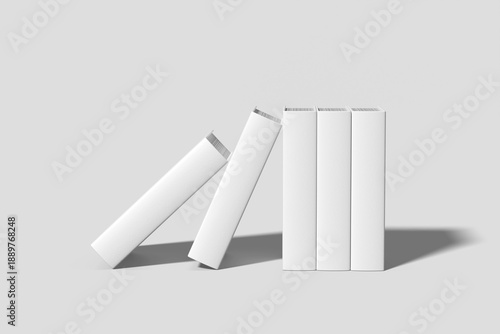 Spine Book Blank Mockup