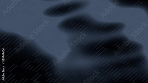 Abstract Lines Flowing with Dark Blue Gradient Background Animation