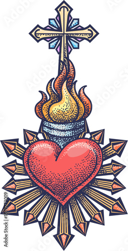 Sacred heart of Jesus