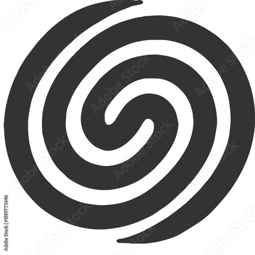 New World an Old Divide Vintage Illustration Vector