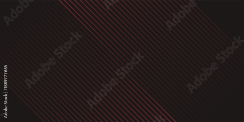 Modern Dark Abstract Background with Red Diagonal Lines – Futuristic Tech Design.eps.10.