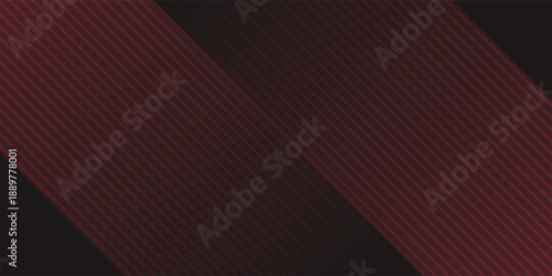 Modern Dark Abstract Background with Red Diagonal Lines – Futuristic Tech Design.eps.10.