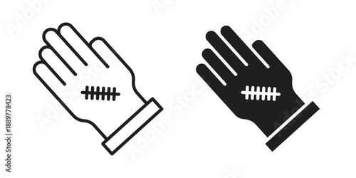 Wound icons for design. Easily editable stroke. Modern flat design.