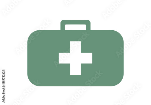 First aid kit icon illustration