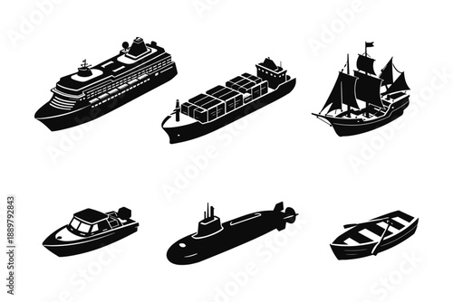 Various Watercraft Icons