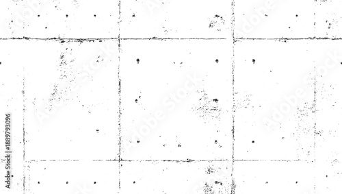 Textured concrete wall surface with grid pattern and scattered dark speckles