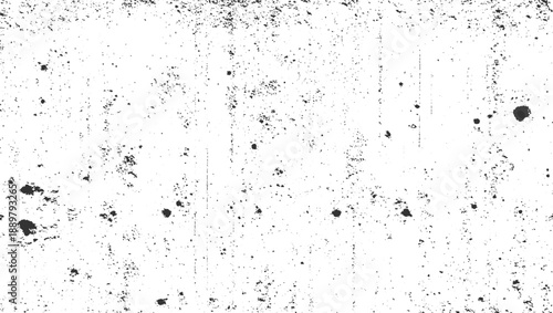Black speckle texture on white background with vertical lines grunge