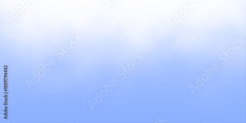 White smoke drifts over fluffy clouds against deep blue sky with puff and swirl effects. Atmospheric phenomena, mist, steam enhance realistic storm, thunder, vapor, and fog patterns. PNG vector.