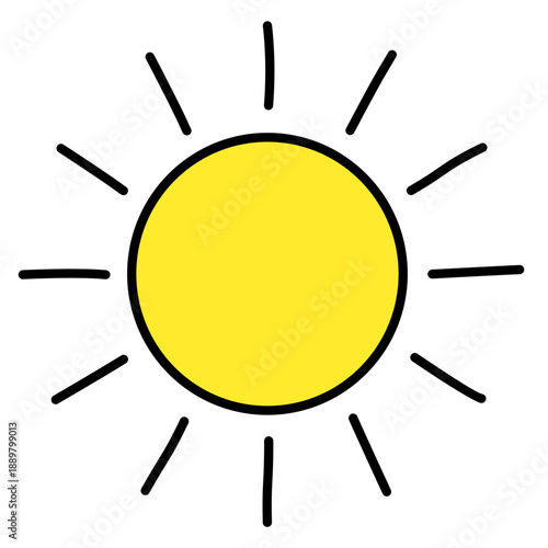 sun icon vector transparant