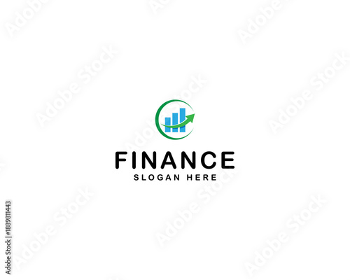 Trade Market Logo Design Template Finance Logo With Arrow