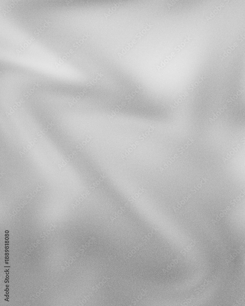 Obraz premium Soft Silver Abstract Gradient Background with Subtle Noisy Grain and Flowing Light Shadows Noise Texture Gradient Banner
