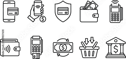 Mother and Daughter Walking Large Dog Silhouette, Family Pet Ownership, Black and White Vector Graphic, Outdoors Lifestyle and Parenthood Concept