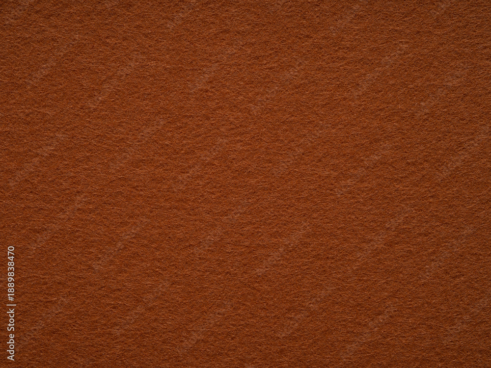 Fototapeta premium Soft brown felt fabric cloth texture for DIY projects. Closeup flannel fabric fiber cloth luxury for fashion embellishment and decoration. The flannel texture is detail and macro.