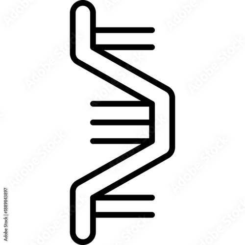 RNA strand schematic representation
