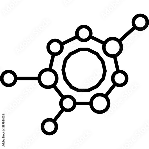 Molecular structure diagram