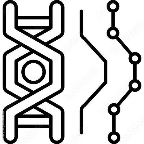 Gene expression DNA and RNA diagram