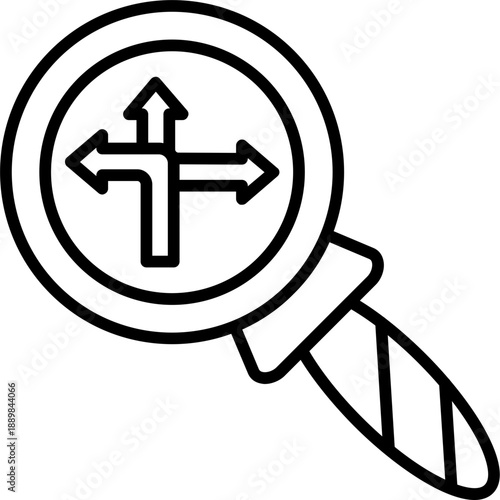 Pathway analysis magnifier schematic