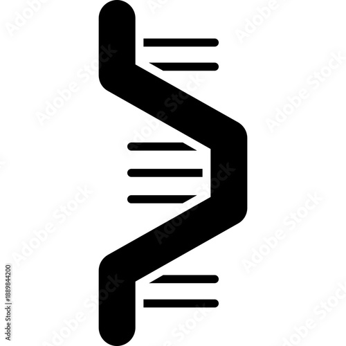 RNA strand schematic representation