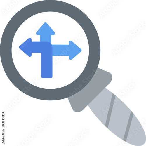 Pathway analysis magnifier schematic