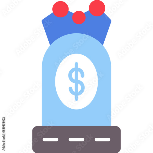 Incubation money bag symbol