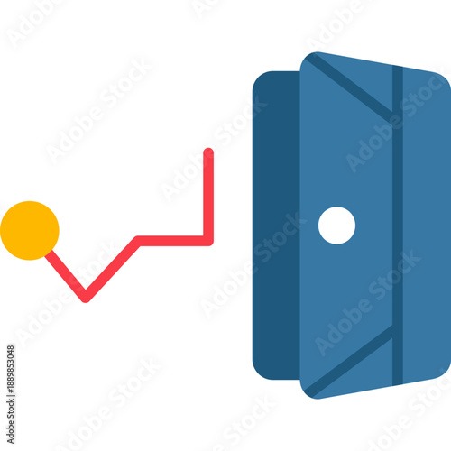 Exit strategy door symbol