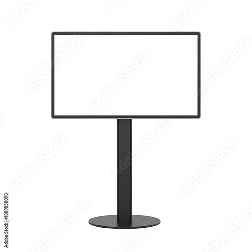 Wallpaper Mural Modern tv screen on transparent background Torontodigital.ca