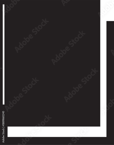 Book icon Simple book symbol. Vector